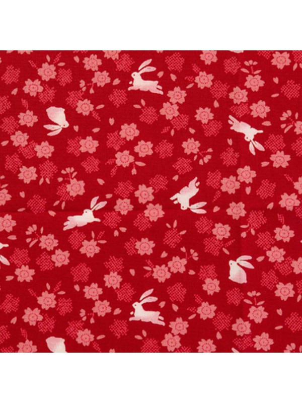 Furoshiki motivo usagi sakura (53x53cm)