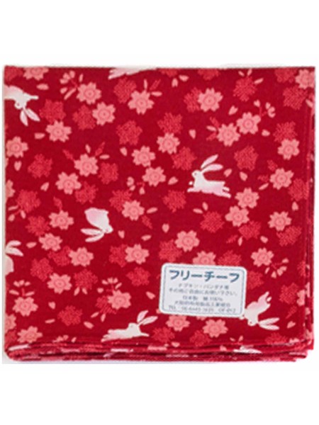 Furoshiki motivo usagi sakura (53x53cm)