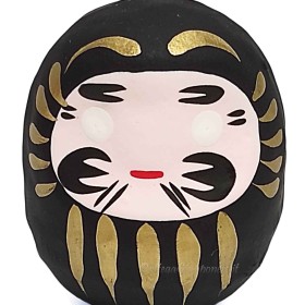 Daruma nero 4,5 cm