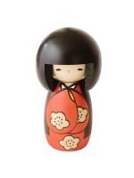 Kokeshi Kojitsu fiori di pruno