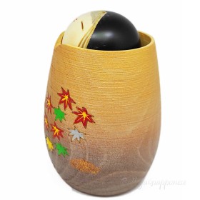 Kokeshi bambola Irodori foglie d'acero