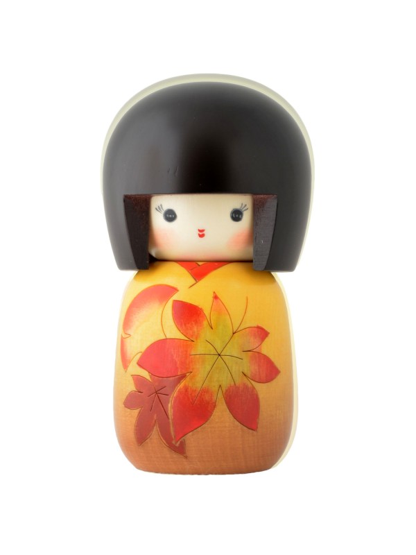 Kokeshi Momiji foglie di acero