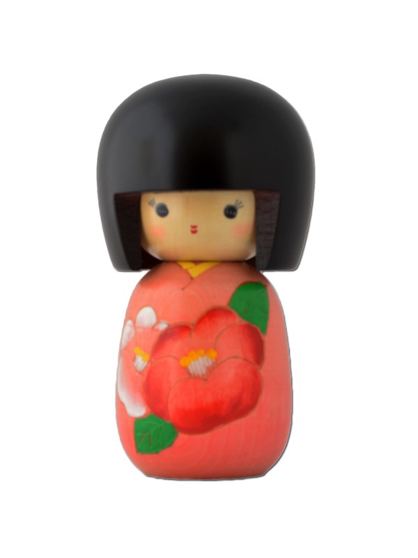 Kokeshi Tsubaki fiore camelia