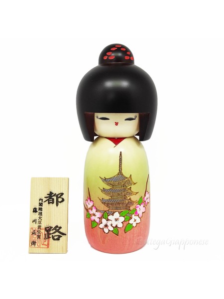 Kokeshi bambola giapponese Miyakoji