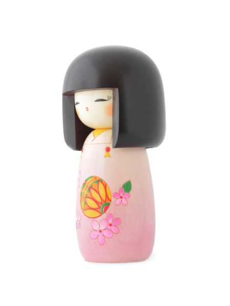 Kokeshi Temari raffigurante un gioco