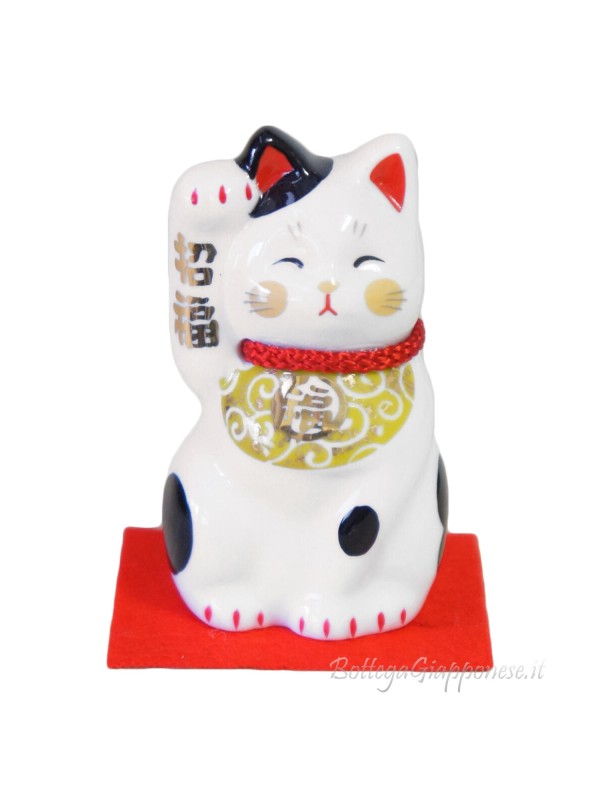 Maneki Neko sorridente che porterà una grande fortuna