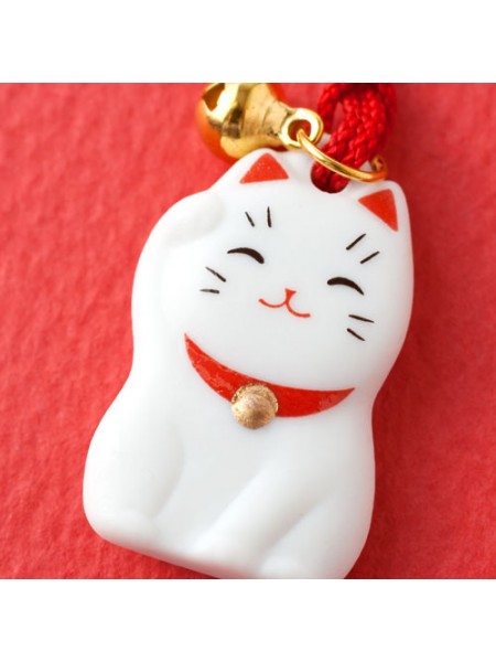 3x Gatto cinese portafortuna con zampa mobile maneki neko decorazioni  statuina 4052025243883